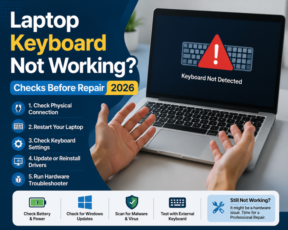 Laptop Keyboard Not Working
